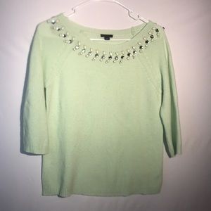 Ann Taylor jeweled sweater